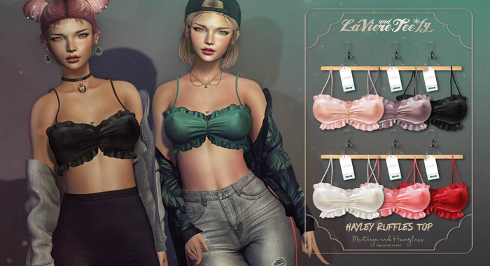 Tee*fy Hayley Ruffles Top  - Mix Pack