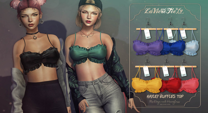 Tee*fy Hayley Ruffles Top   - Fresh Pack