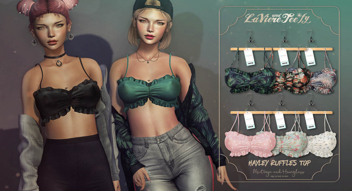 Tee*fy Hayley Ruffles Top - Pattern A