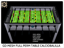 GD MESH FULL PERM TABLE CALCIOBALILLA