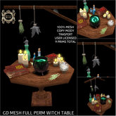GD MESH FULL PERM WITCH TABLE
