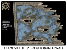 GD MESH FULL PERM OLD RUINED WALL