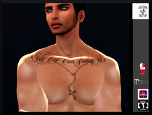 J19 only god Custom M tattoo