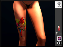 J19 perroquet Custom M tattoo