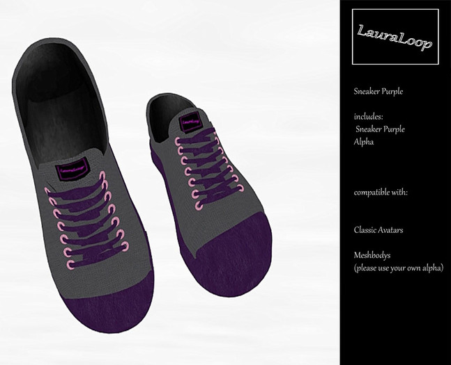 LauraLoop Purple Men Sneaker