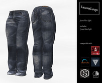 LauraLoop Jeans Blue light Men