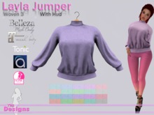 Layla Jumper With Hud Woven 3