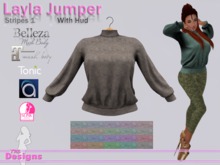 Layla Jumper With Hud Stripes 1