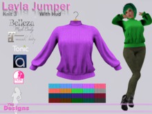 Layla Jumper With Hud Knit 3