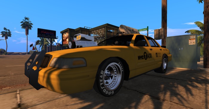 Raccoon Racing - Crazy Cab