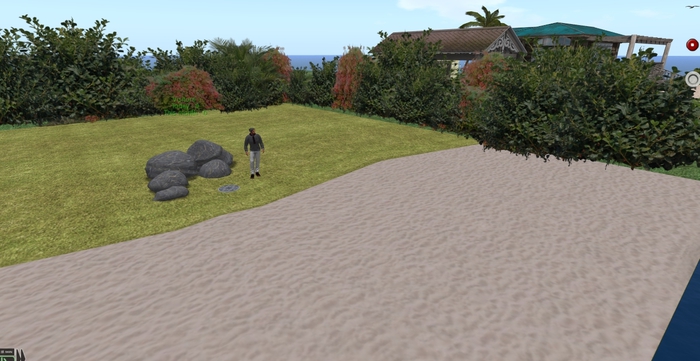 beach to grass - single prim 1024m and 4096m plot sizes