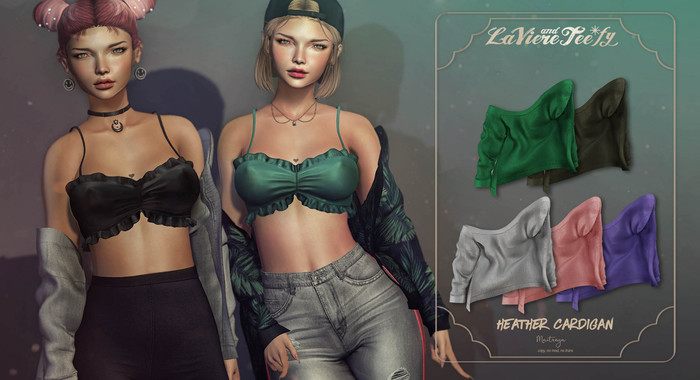 Tee*fy Heather Cardigan  - Mix Pack