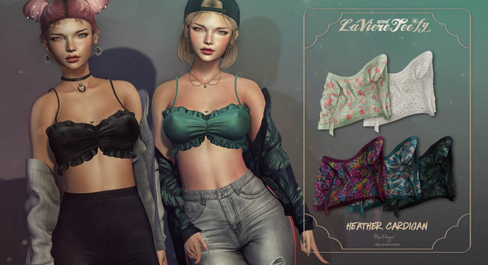 Tee*fy Heather Cardigan - Pattern A