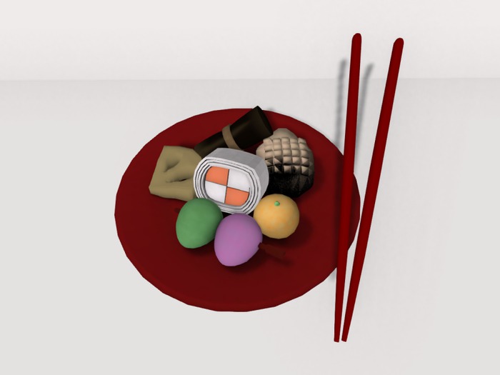 Japanese Osechi ryori box