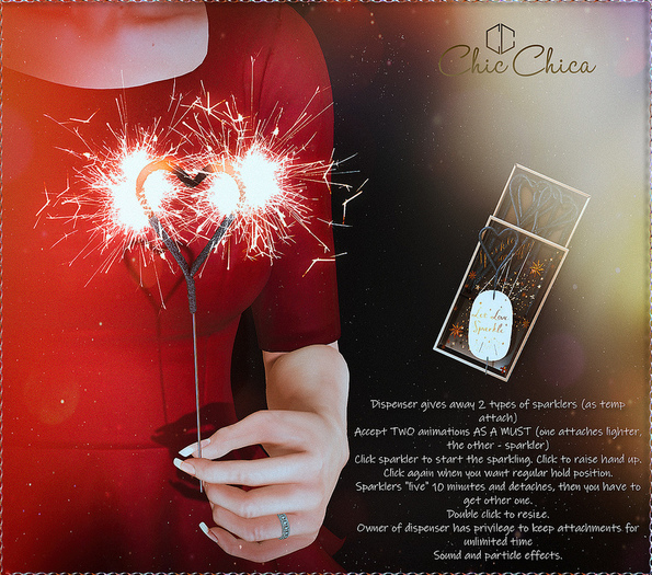 :::ChicChica::: Sparkler Dispenser