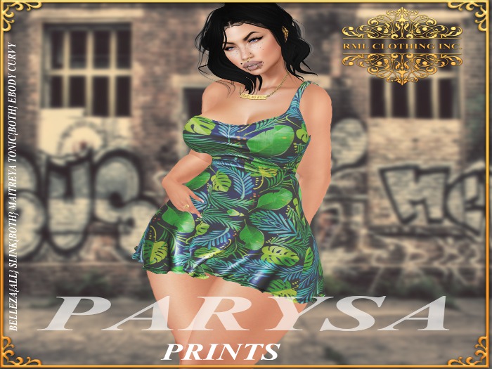 RML PARYSA DRESS---PRINTS