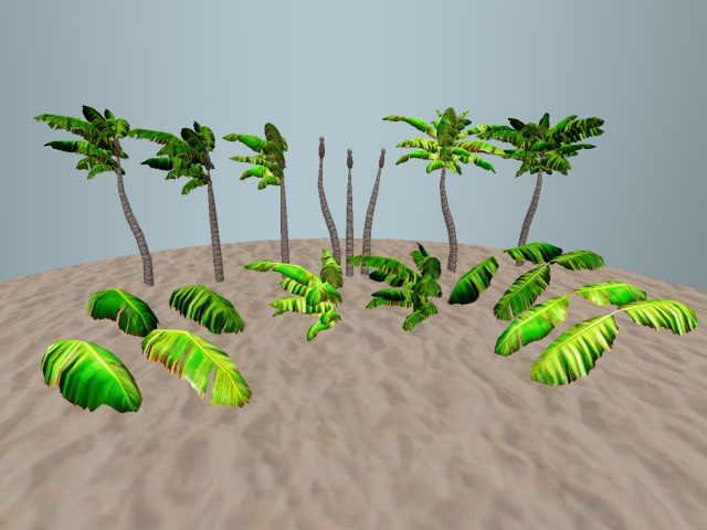 Palm banana Building Pack - FULL PERM
