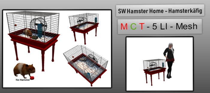 SW Hamster Home - Cage - Kaefig
