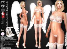 .:S&B:. Sweet Hot Angel white * Full Outfit