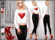 .:S&B:. Casual Valentine Outfit * Complete Outfit