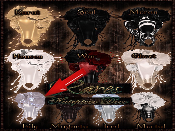 :[P]:-Muse Hair Deco:// Lily RARE