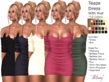 *BSASSY* TEAZE DRESS WITH HUD
