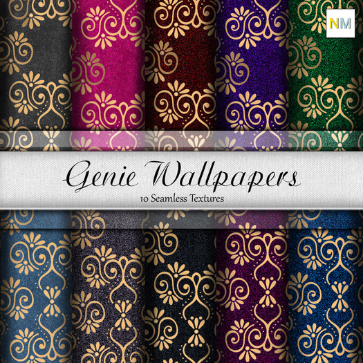 Genie Wallpaper 10 Seamless Textures NM