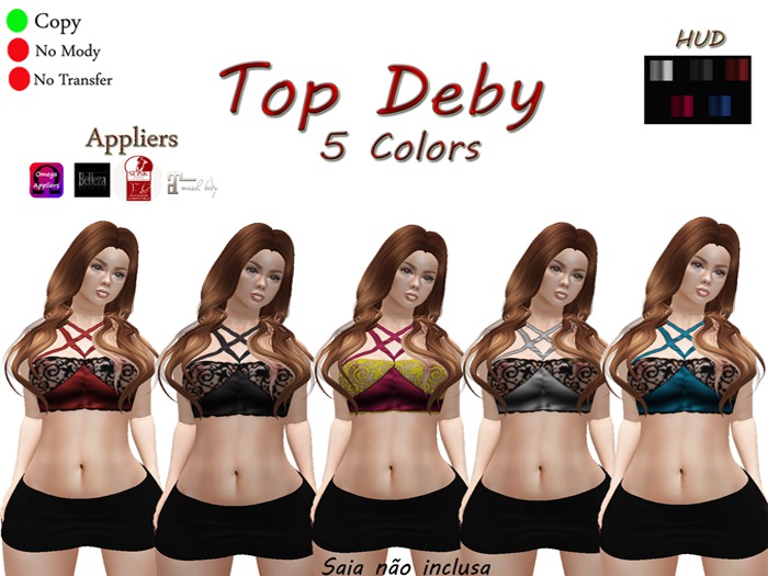 Top Deby 5 colors