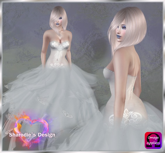 ~*~Shar's Design~*~Frosted Gown