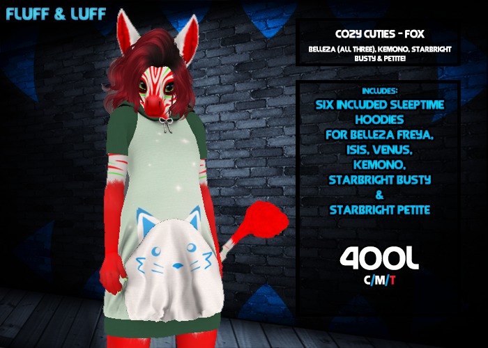 F&L - Cozy Cuties - Fox (ALL SIZES)