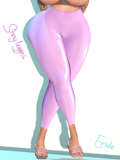 .:ERODE:. - Leggins Shiny Lime