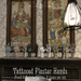 Tattooed plaster hands poster