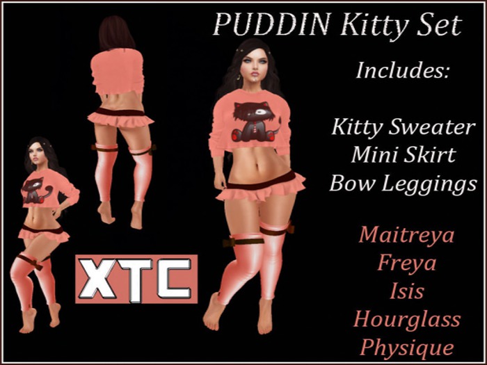 XTC:: PUDDIN Kitty Set BOX