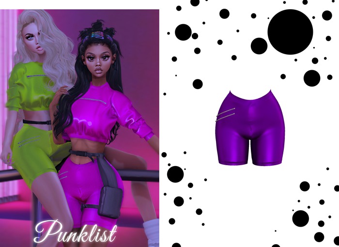 PL: Titanium shorts purple