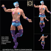GD MESH FULL PERM CLOWN DANCER