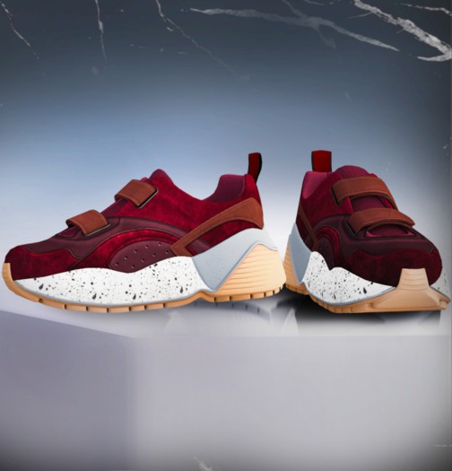 !79! Maroon Eclypse Sneaker (wear)