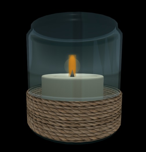 candle glass