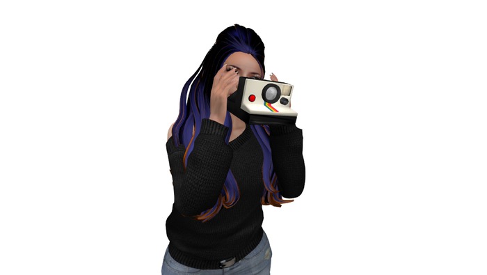 *Njoy* Polaroid camera