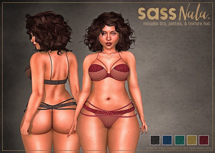 sass [nala] freya hourglass lara