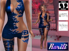 *Rariti* Flame outfit - Blue - BOM