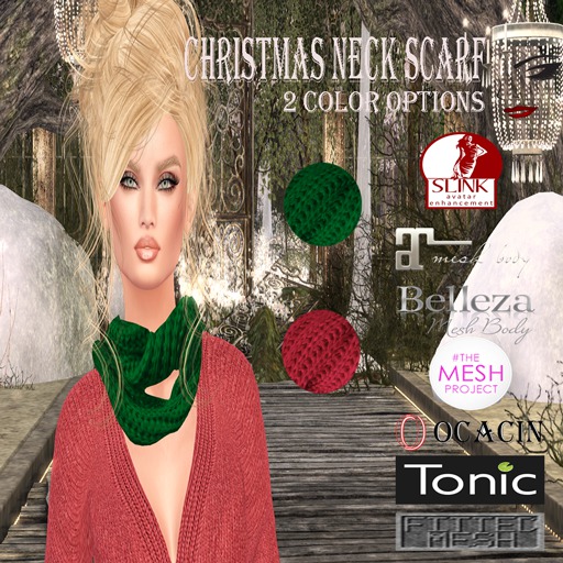 YGTL - CHRISTMAS NECK SCARF 