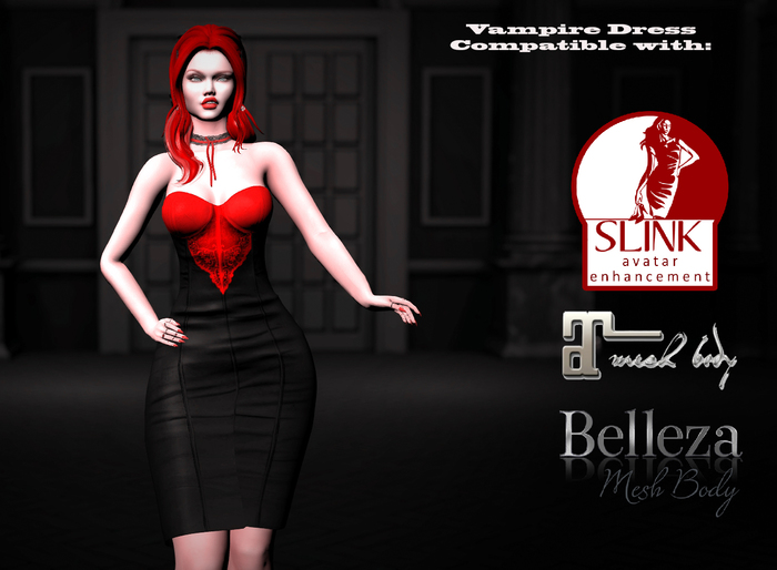 ::MB:: Vampire Dress Red Chest