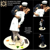 GD MESH FULL PERM STATUE VALENTINE COUPLE