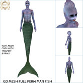 GD MESH FULL PERM MAN FISH