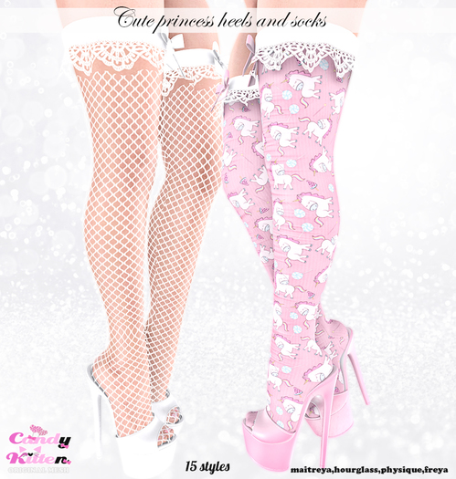 *CK* Cute princess heels and socks DEMO