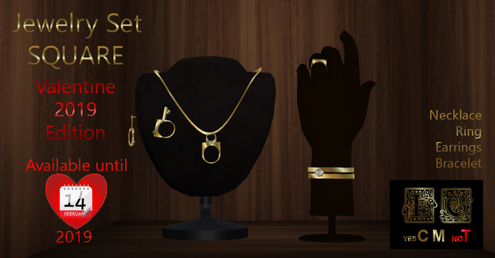 **PROMO** Square Jewelry Set