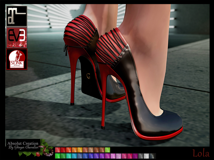 *.*Lola Shoes for EVE -Maitreya & Slink