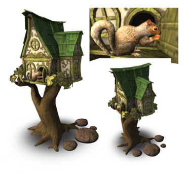 Ty Plüschtier – Eichhörnchen 'Treehouse', Ca. 20 Cm, Süßes Kuscheltier Für Kinder Ab 3
