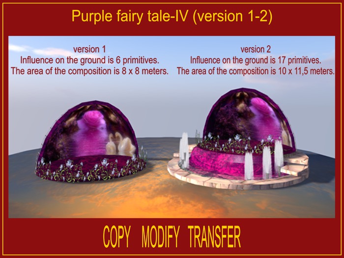 Purple fairy tale-IV (version 1-2)