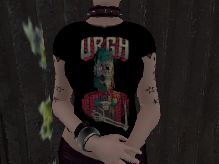 Women's Fitted Hipster Zombie Graphic Tee